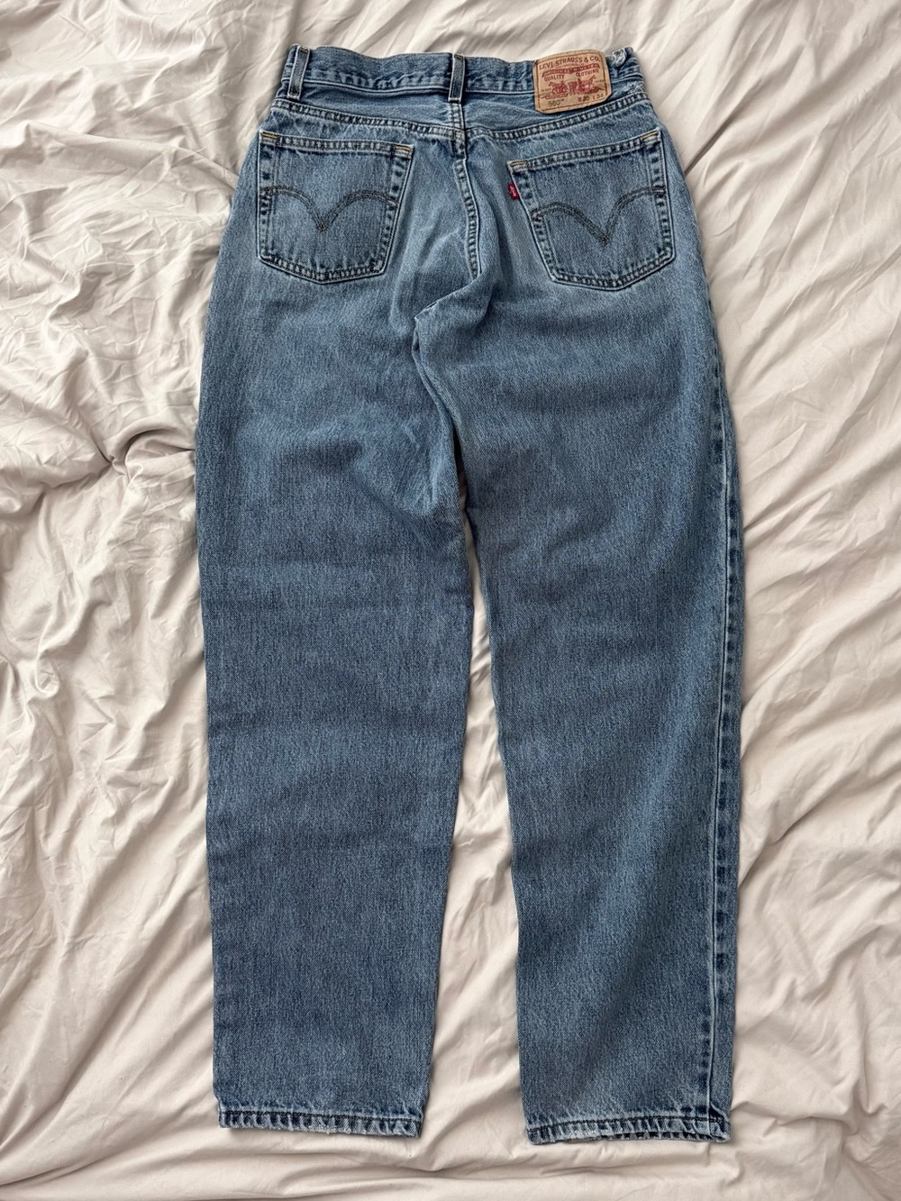 Levi’s 560 Vintage Y2K Baggy Low Rise Loose Fit Faded Blue Skater Jeans